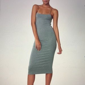 T by Alexander Wang Strappy Tank Dress